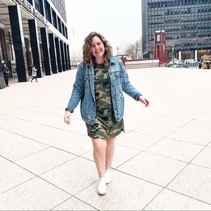 Camo T-shirt Dress